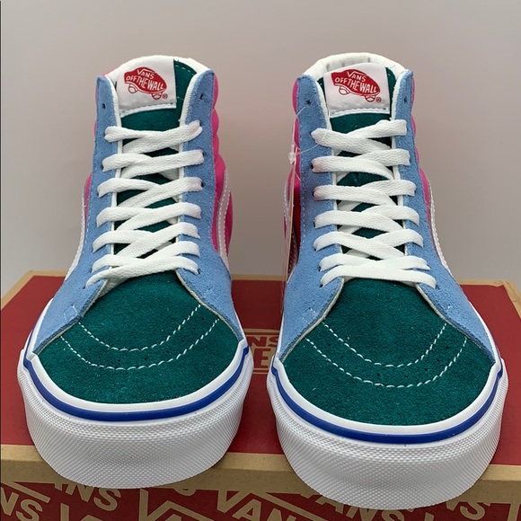 VANS SK-8-HI Suede/Canvas Multi/Brig men’s - Picture 7 of 16